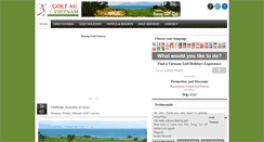 Desktop Screenshot of golfauvietnam.com