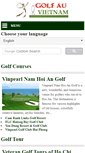Mobile Screenshot of golfauvietnam.com